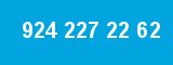 924 227 22 62 924 227 22 62